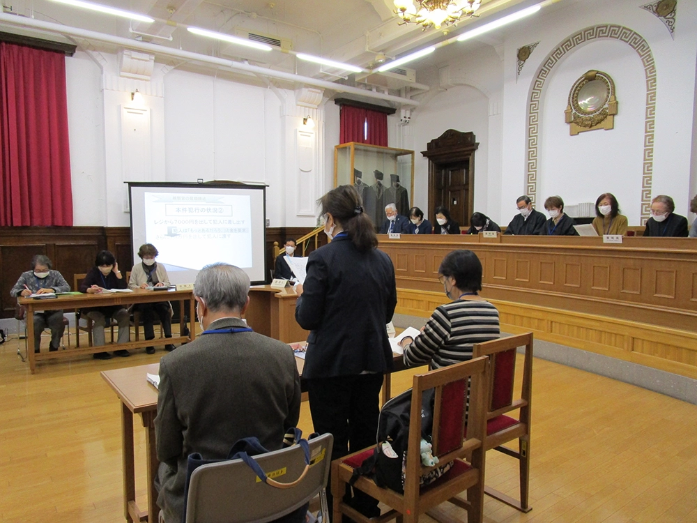 模擬裁判の高齢者教室